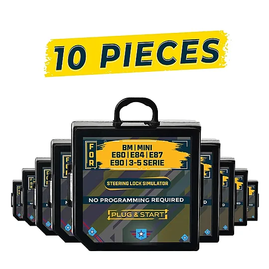 Bm Mini E60 E84 E87 E90 3-5 Serisi SCL ESL ELV Direksiyon Kilidi Emülatörü 10 Adet