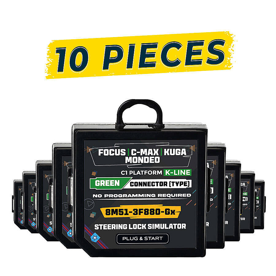 Ford | Mondeo | Focus | C-Max | Kuga | C1 Platform K-LINE Direksiyon Kilidi Emülatörü 10 Parça - 1