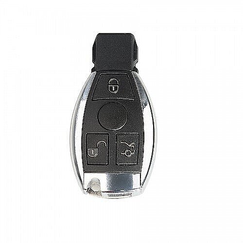 Mercedes-Benz Akıllı Anahtar Kabuğu (3 Butonlu / Tek Pilli)